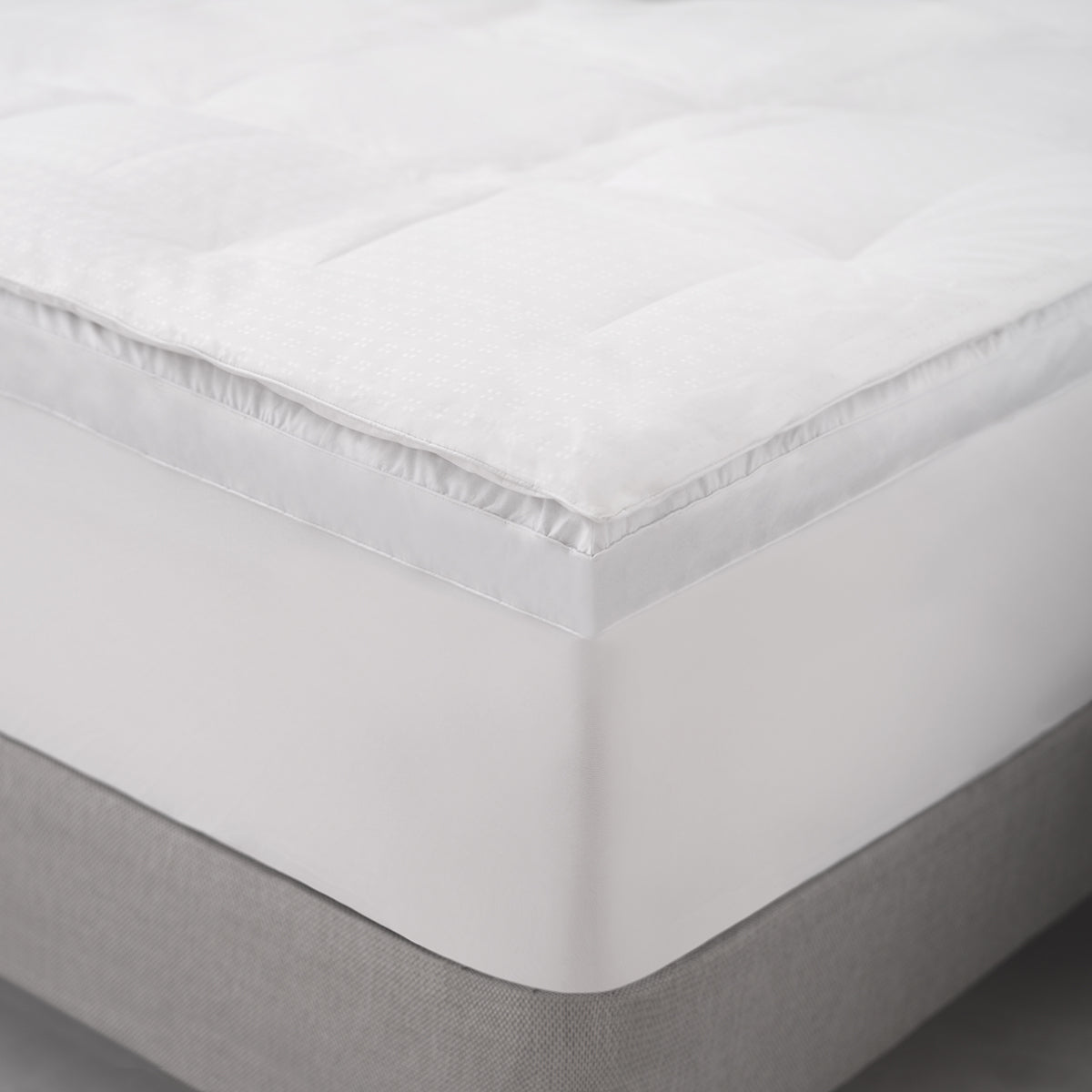 Pure Luxury Down + Feather Mattress Topper