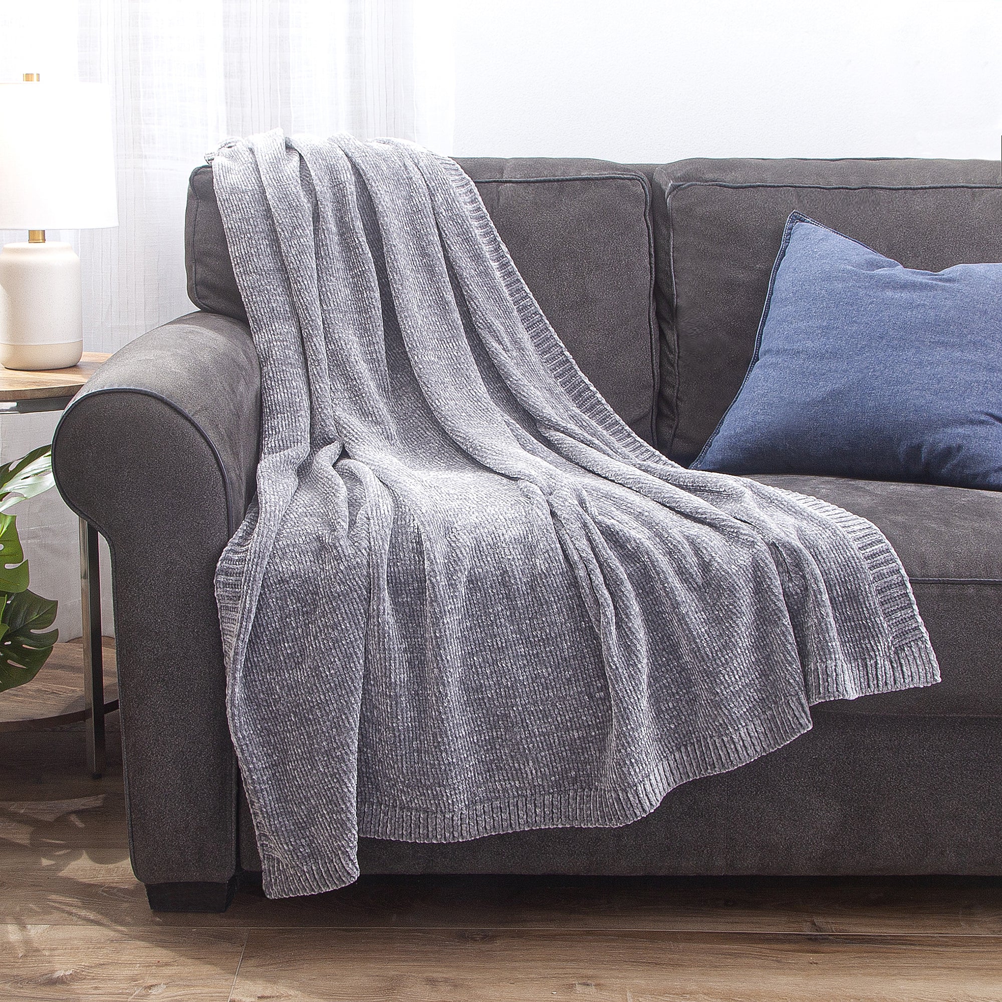 Luxe Chenille Throw