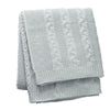 100% Acrylic Scented Cable Knit Throw