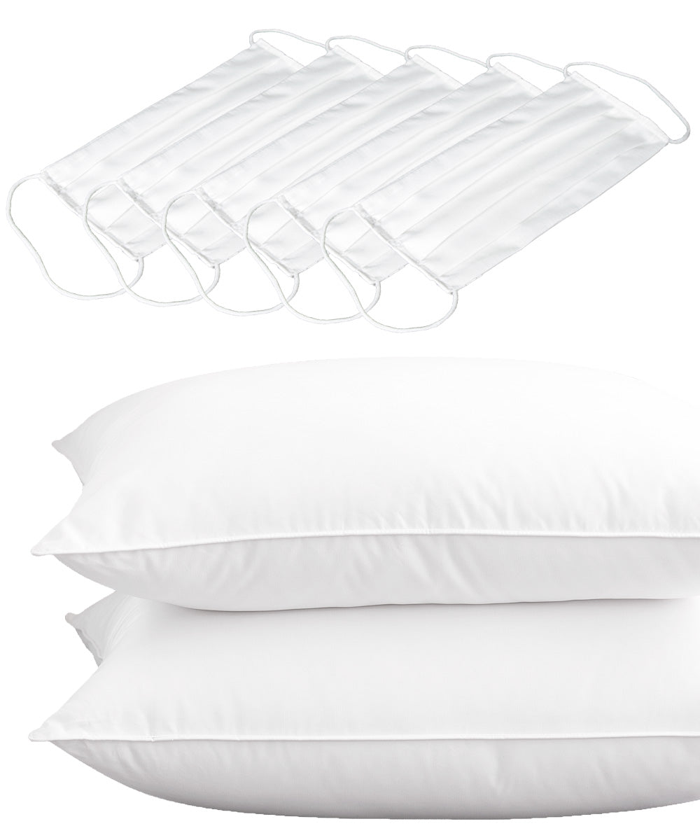 ALLERGEN BARRIER PILLOW + FACE MASK BUNDLE